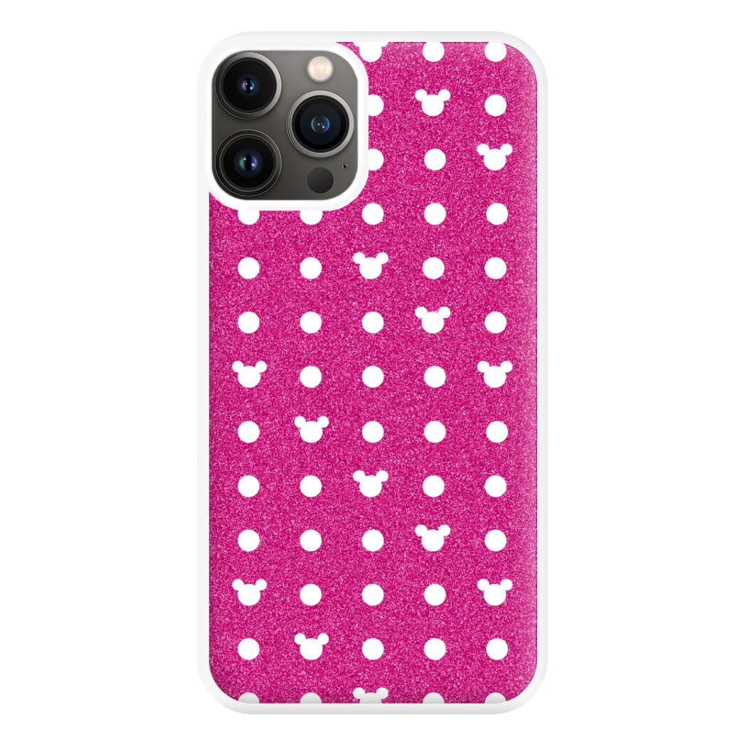 Mickey Polkadot Pink Fairytale Phone Case for iPhone 11 Pro Max