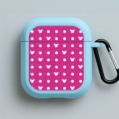 Mickey Polkadot Pink Fairytale Blue AirPods Case