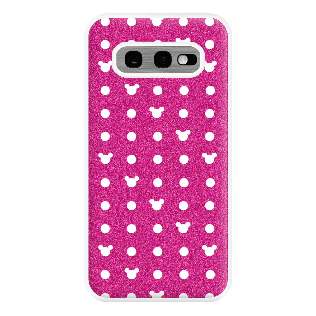 Mickey Polkadot Pink Fairytale Phone Case for Galaxy S10e