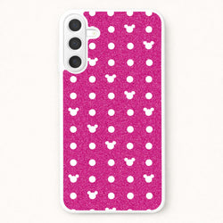 Mickey Polkadot Pink Fairytale Phone Case for Galaxy A57