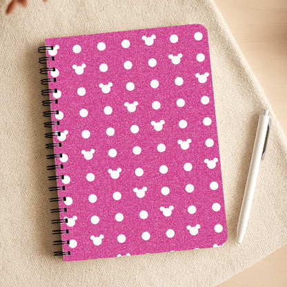 Mickey Polkadot Pink Fairytale Notepad