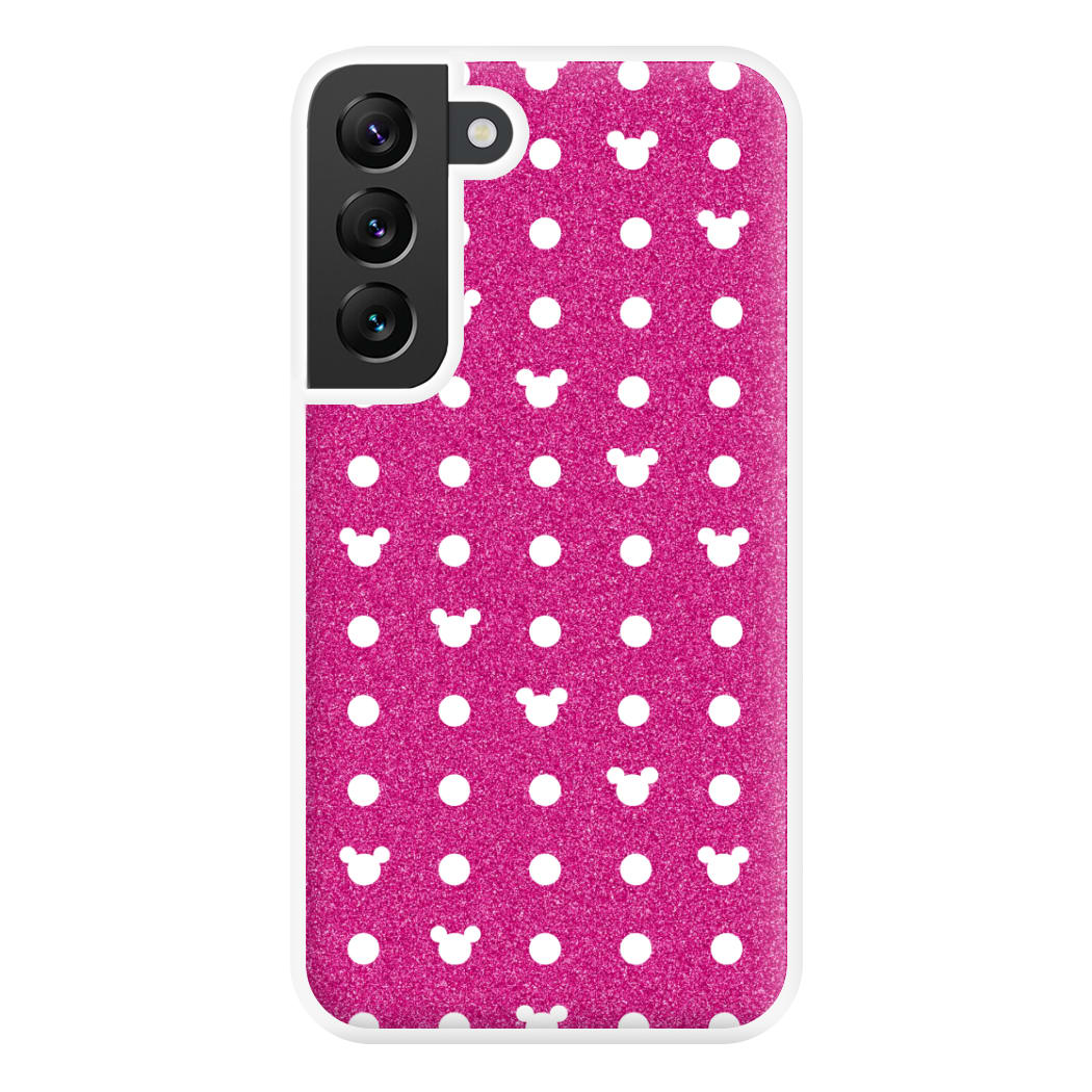 Mickey Polkadot Pink Fairytale Phone Case for Galaxy S22 Plus