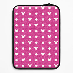 Mickey Polkadot Pink Fairytale Universal Laptop Sleeve