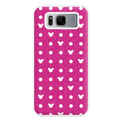 Mickey Polkadot Pink Fairytale Phone Case for Galaxy S8 Plus