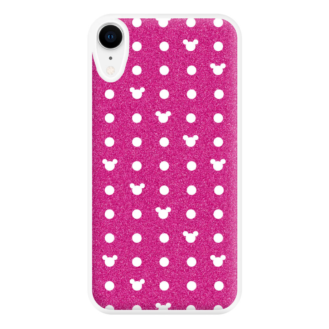 Mickey Polkadot Pink Fairytale Phone Case for iPhone XR