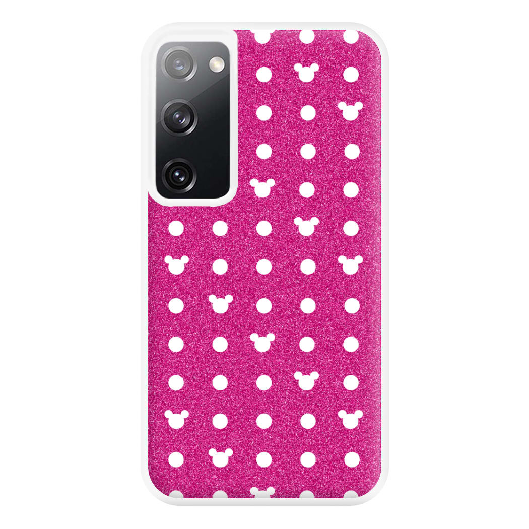 Mickey Polkadot Pink Fairytale Phone Case for Galaxy S20