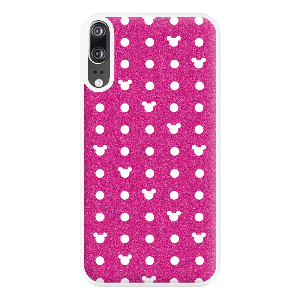 Mickey Polkadot Pink Fairytale Phone Case for Huawei P20