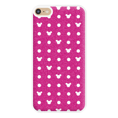 Mickey Polkadot Pink Fairytale Phone Case for iPhone 6 Plus / 7 Plus / 8 Plus