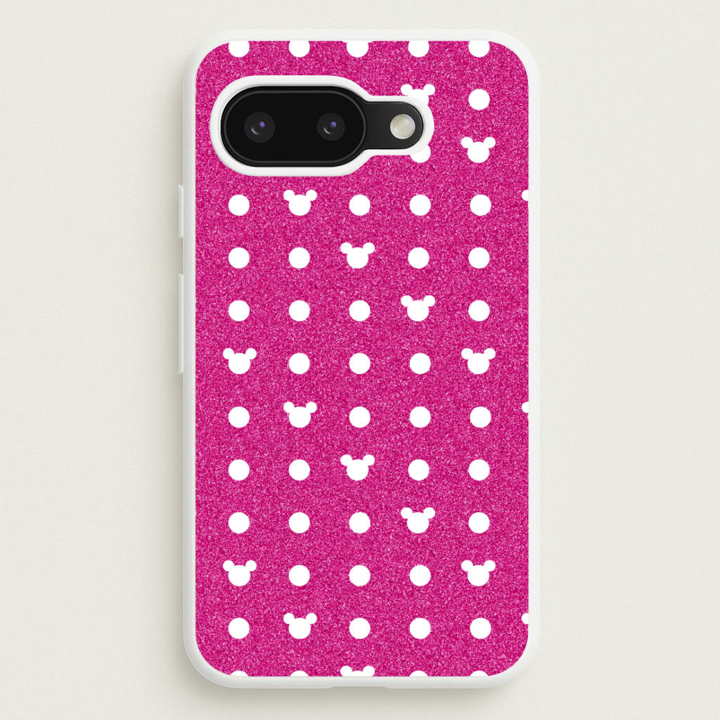 Mickey Polkadot Pink Fairytale  - Disney Phone Case for Google Pixel 9a