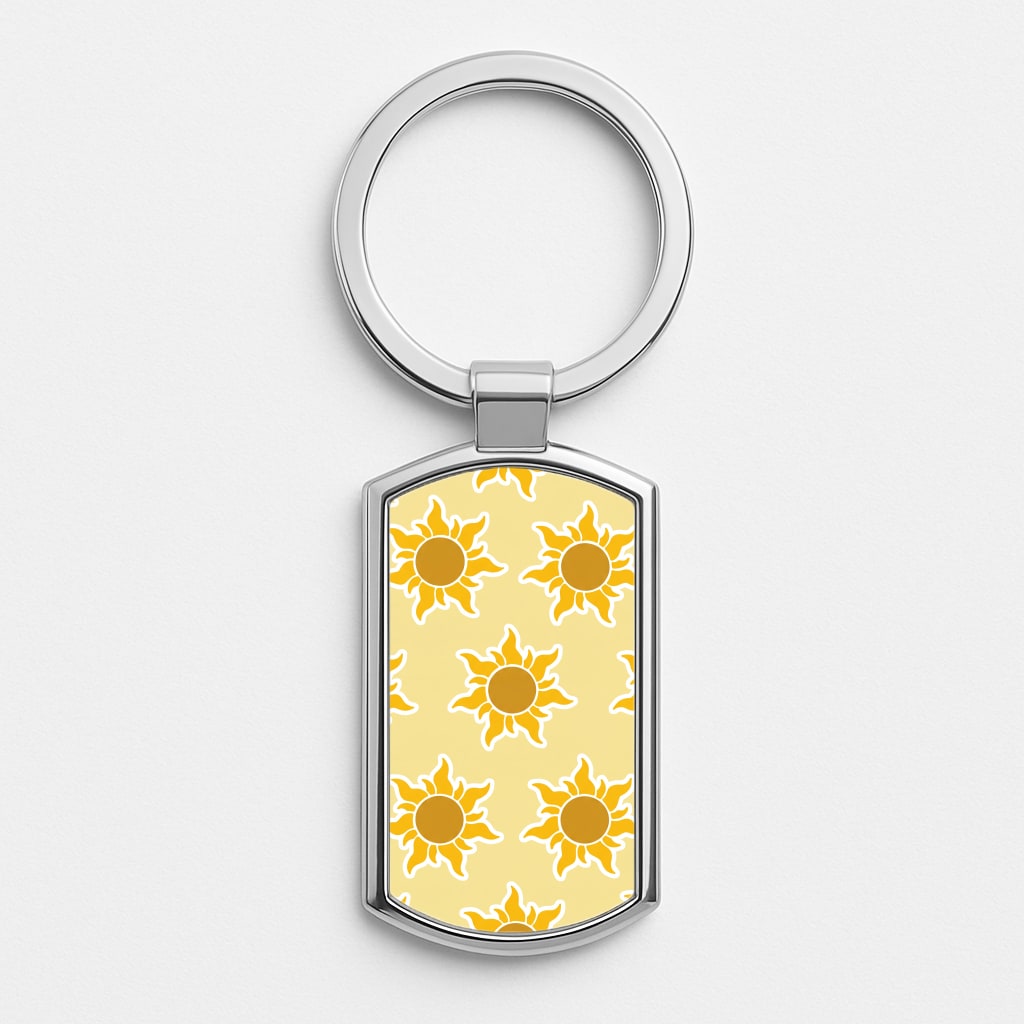 Golden Princess Sun Luxury Keyring