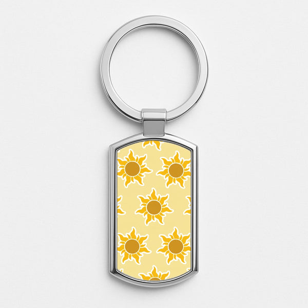 Silver Metal Keyring