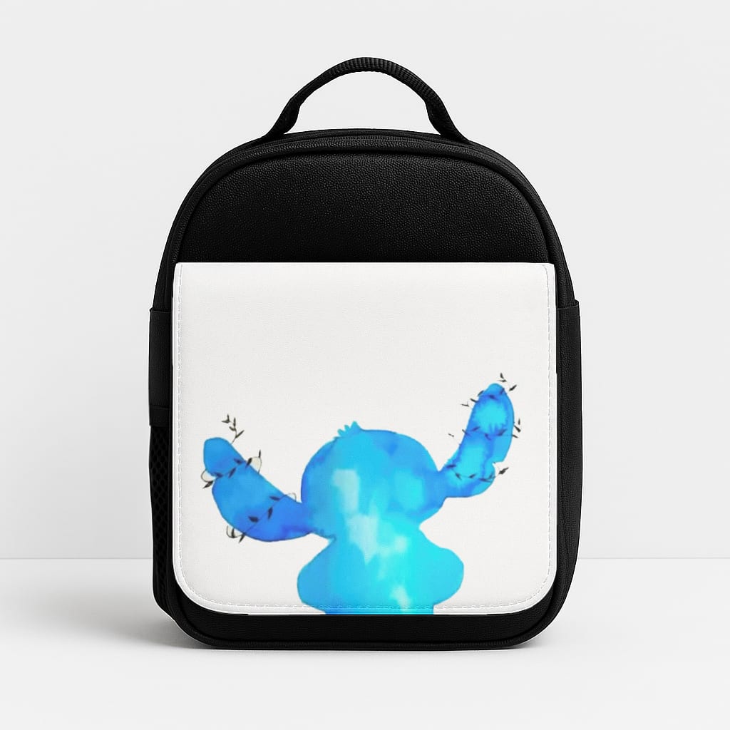 Watercolour Blue Alien Disney Lunchbox