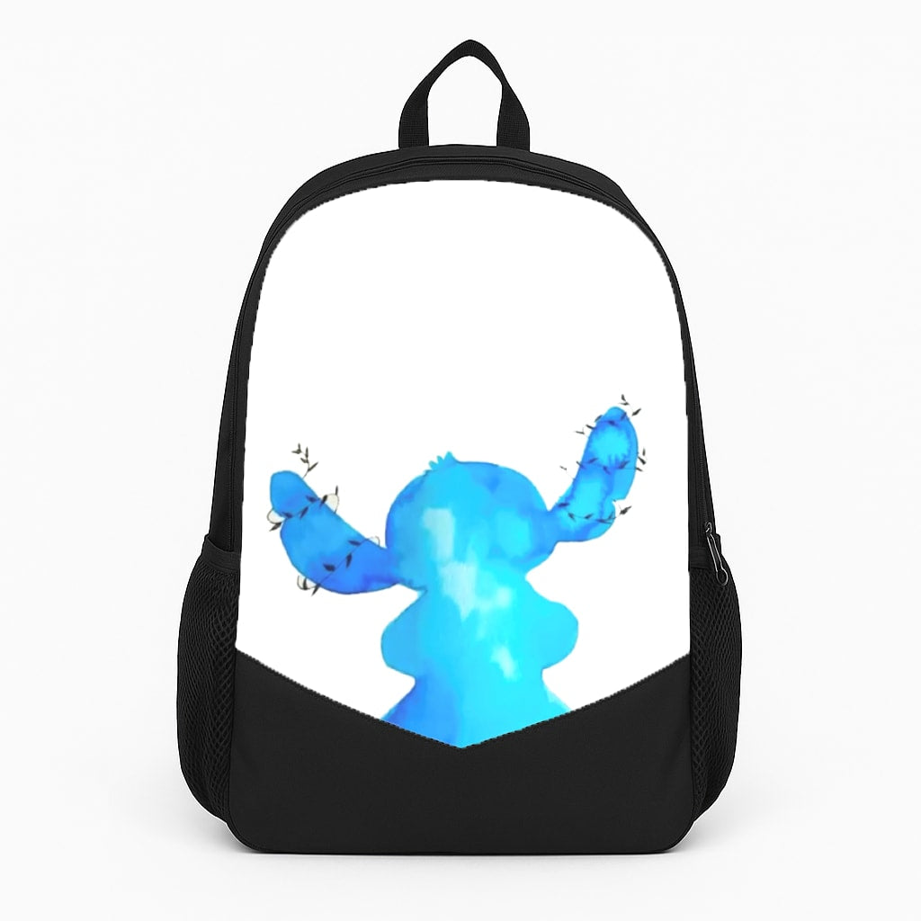 Watercolour Blue Alien Disney Backpack