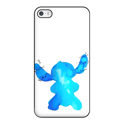 Watercolour Blue Alien Disney Phone Case for iPhone 5 / 5s / SE 2016