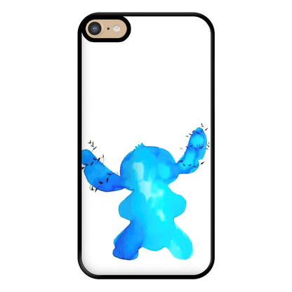 Watercolour Blue Alien Disney Phone Case for iPhone 6 Plus / 7 Plus / 8 Plus