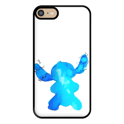 Watercolour Blue Alien Disney Phone Case for iPhone 6 / 7 / 8 / SE