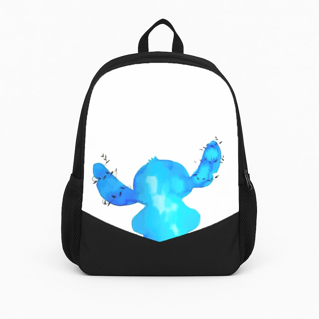 Watercolour Blue Alien Disney Backpack