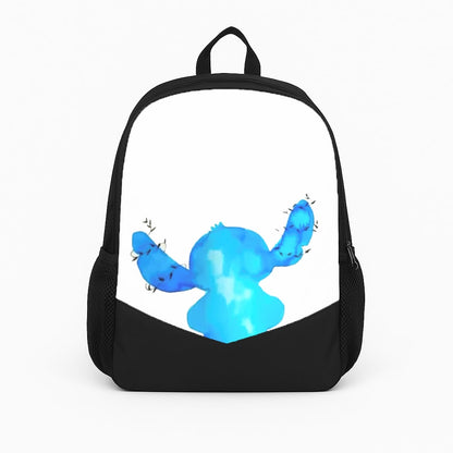 Watercolour Blue Alien Disney Backpack