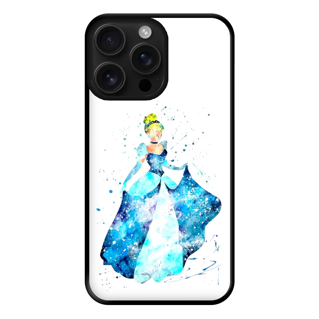 Watercolour Cinderella Fairytale Phone Case