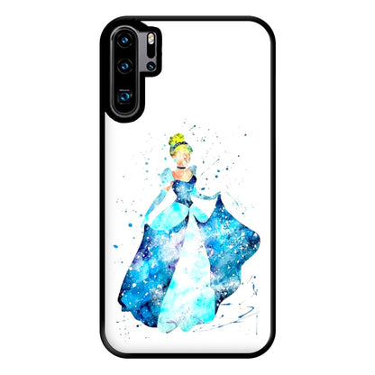 Watercolour Cinderella Fairytale Phone Case for Huawei P30 Pro