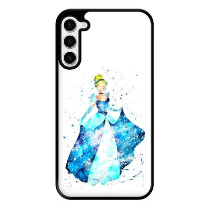 Watercolour Cinderella Fairytale Phone Case for Galaxy S23 Plus