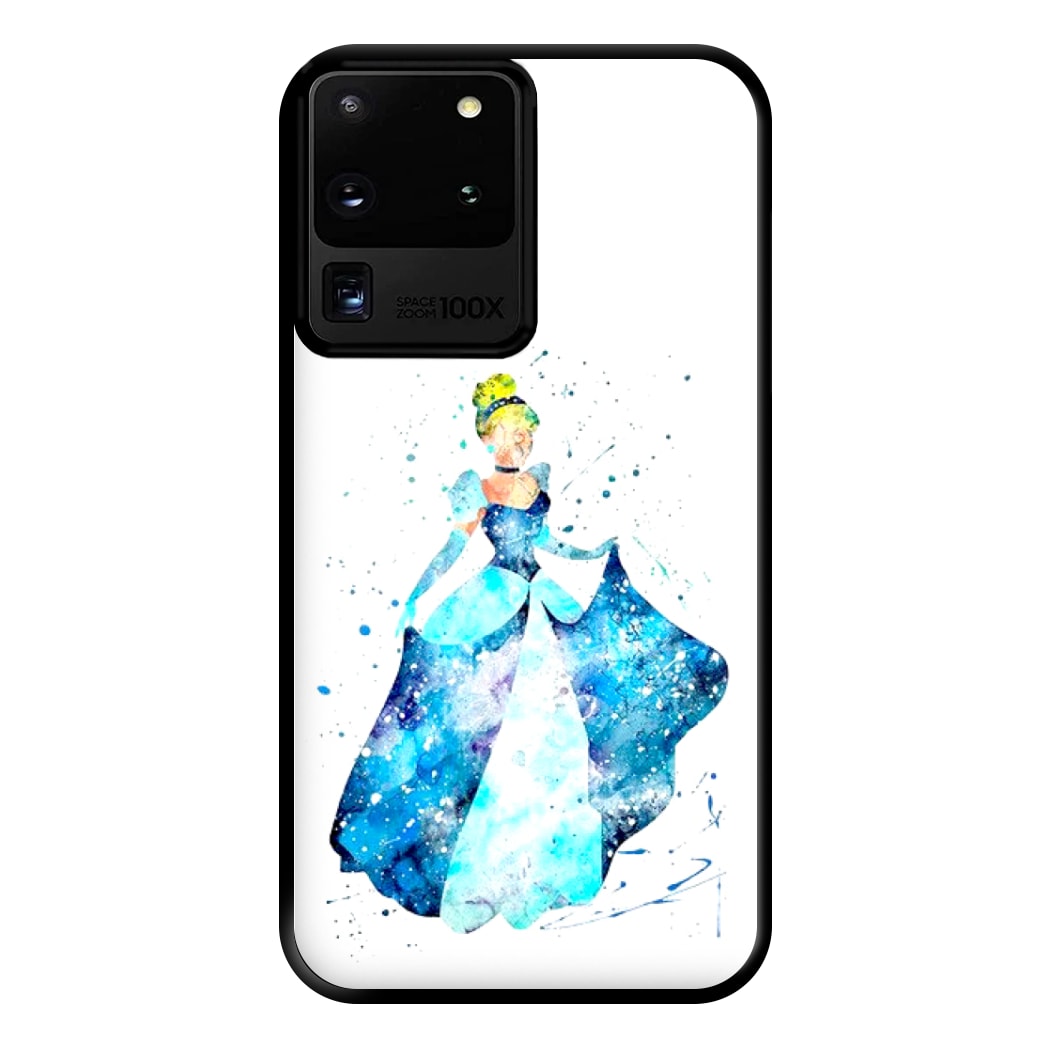 Watercolour Cinderella Fairytale Phone Case for Galaxy S20 Ultra