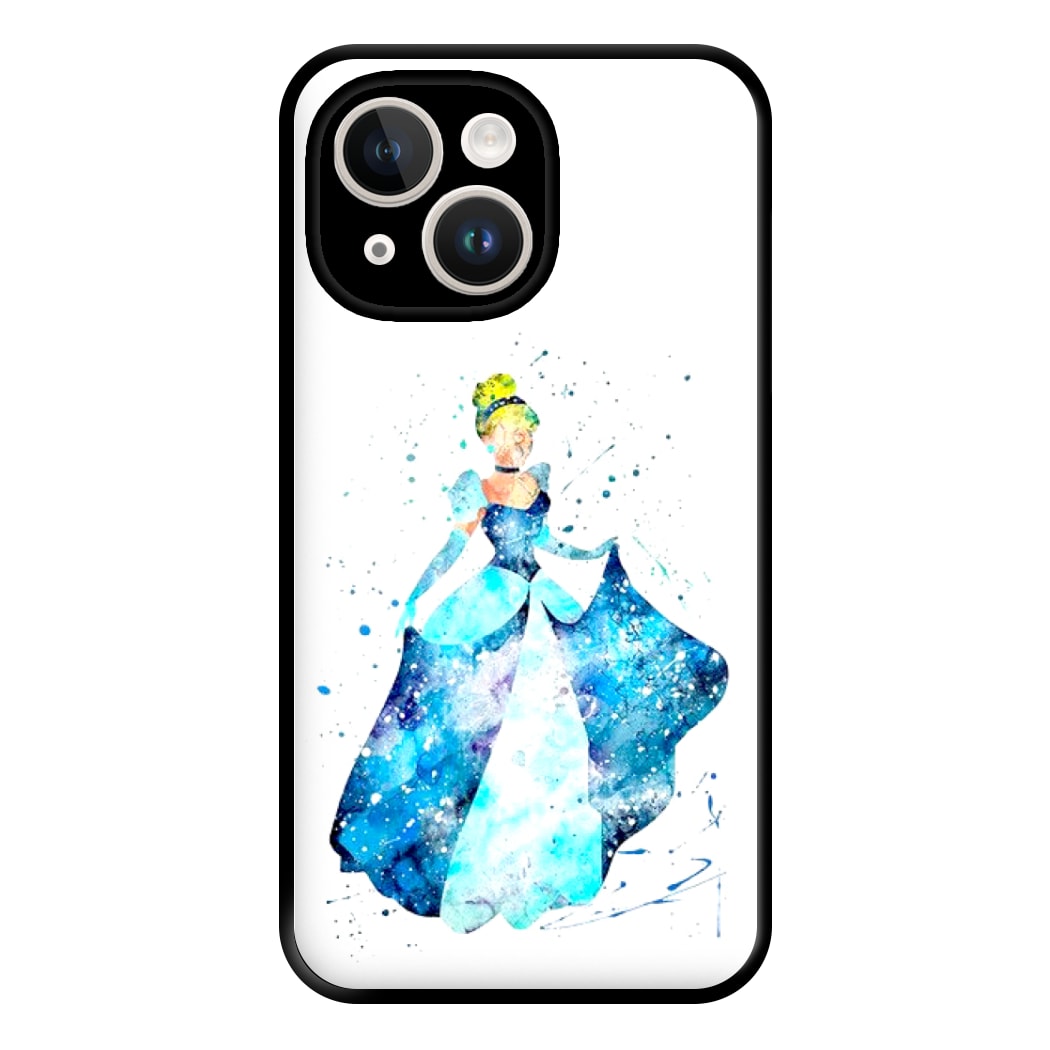 Watercolour Cinderella Fairytale Phone Case for iPhone 14 Plus