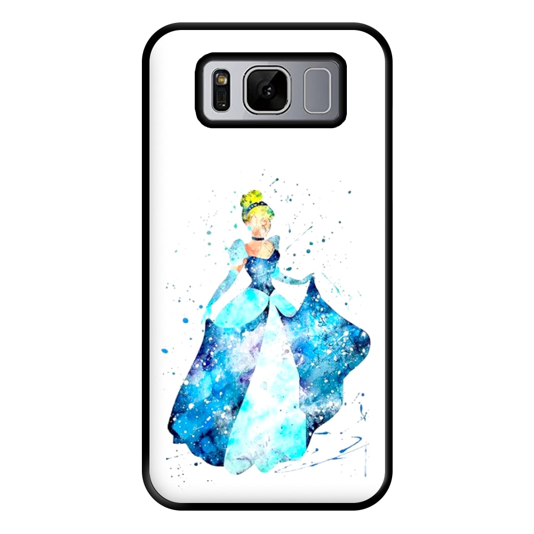 Watercolour Cinderella Fairytale Phone Case for Galaxy S8 Plus