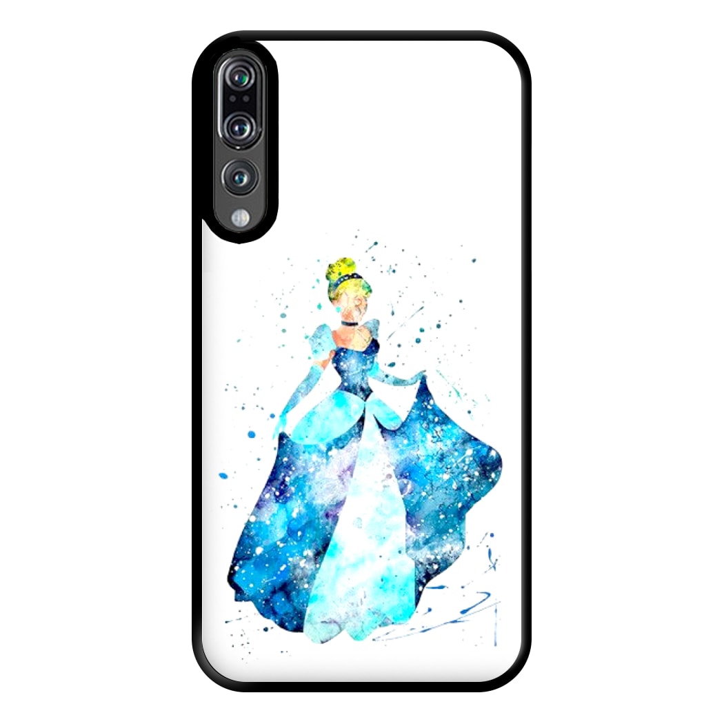 Watercolour Cinderella Fairytale Phone Case for Huawei P20 Pro