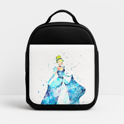 Watercolour Cinderella Fairytale Insulated Lunchbox