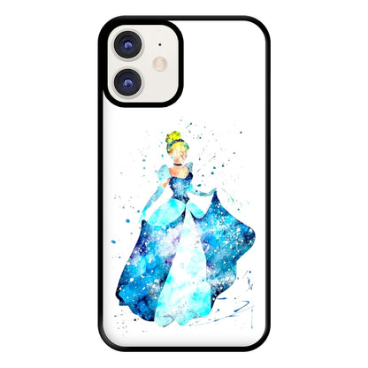 Watercolour Cinderella Fairytale Phone Case for iPhone 11