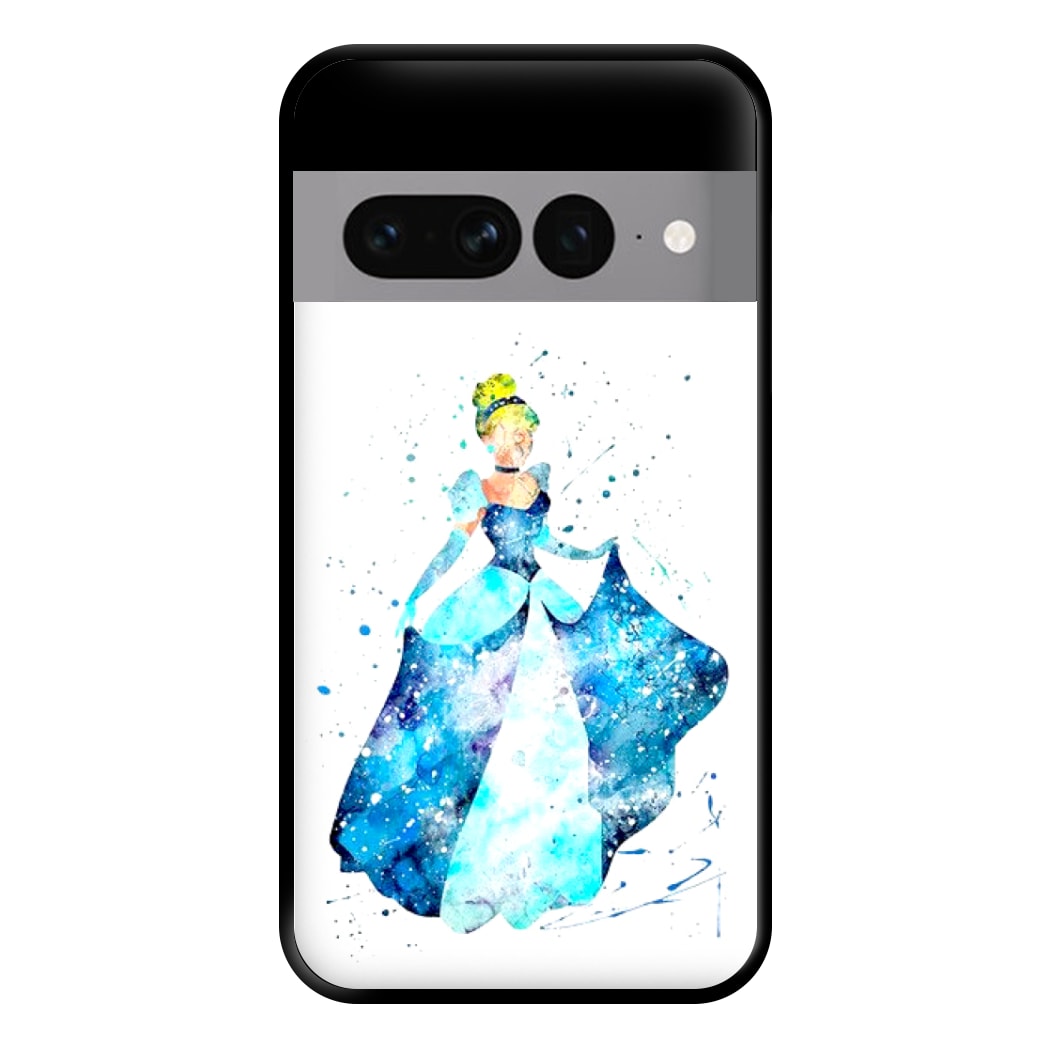 Watercolour Cinderella Fairytale Phone Case for Google Pixel 7 Pro