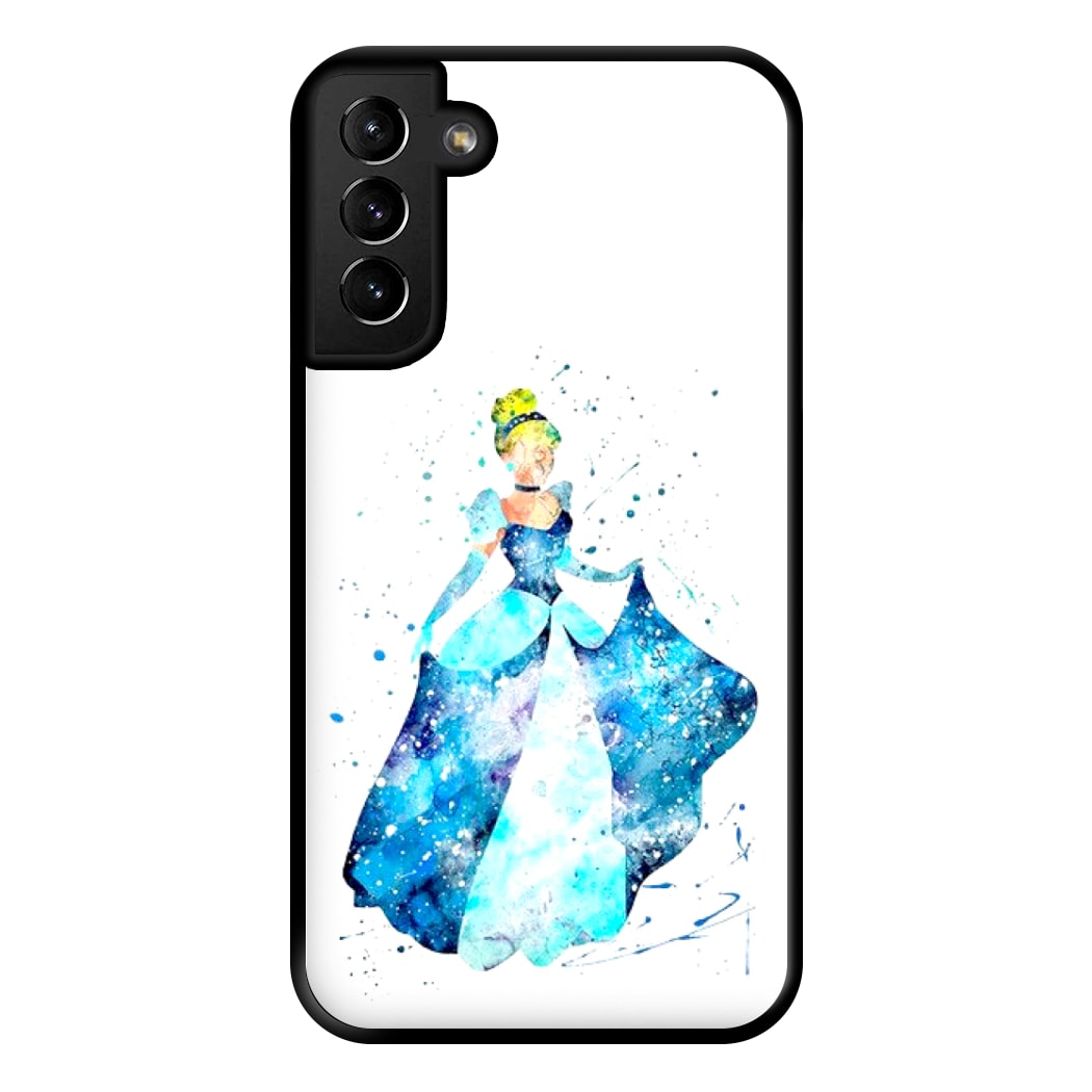 Watercolour Cinderella Fairytale Phone Case for Galaxy S21 Plus