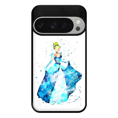 Watercolour Cinderella Fairytale Phone Case for Google Pixel 9 Pro XL