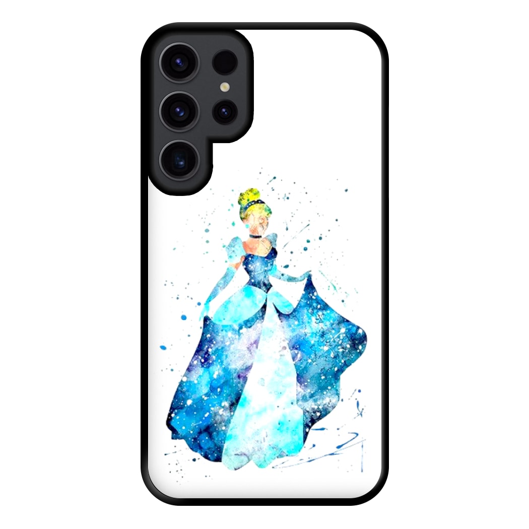 Watercolour Cinderella Fairytale Phone Case for Galaxy S23 Ultra