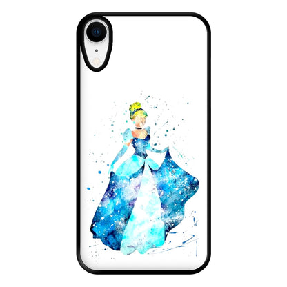 Watercolour Cinderella Fairytale Phone Case for iPhone XR