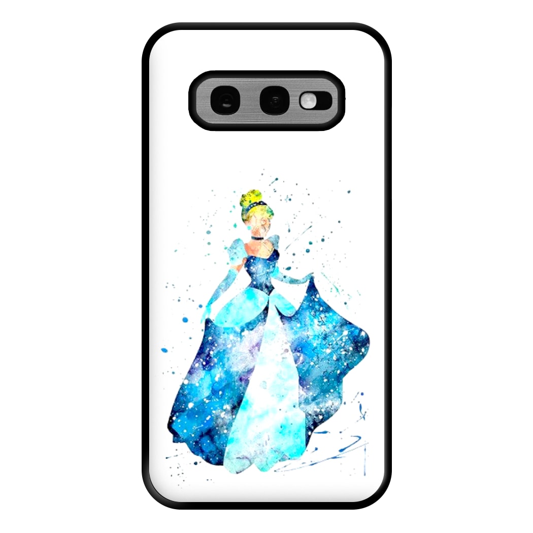 Watercolour Cinderella Fairytale Phone Case for Galaxy S10e