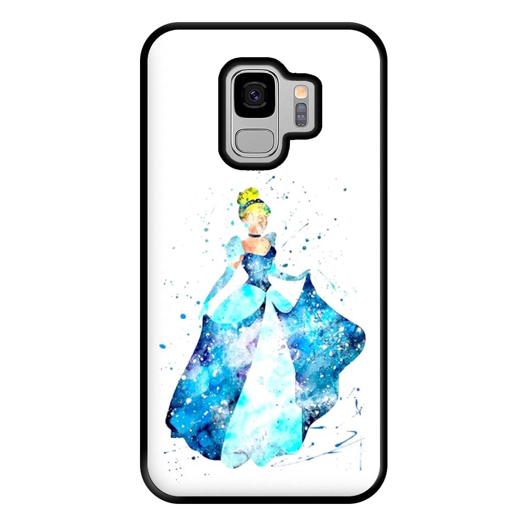 Watercolour Cinderella Fairytale Phone Case for Galaxy S9 Plus