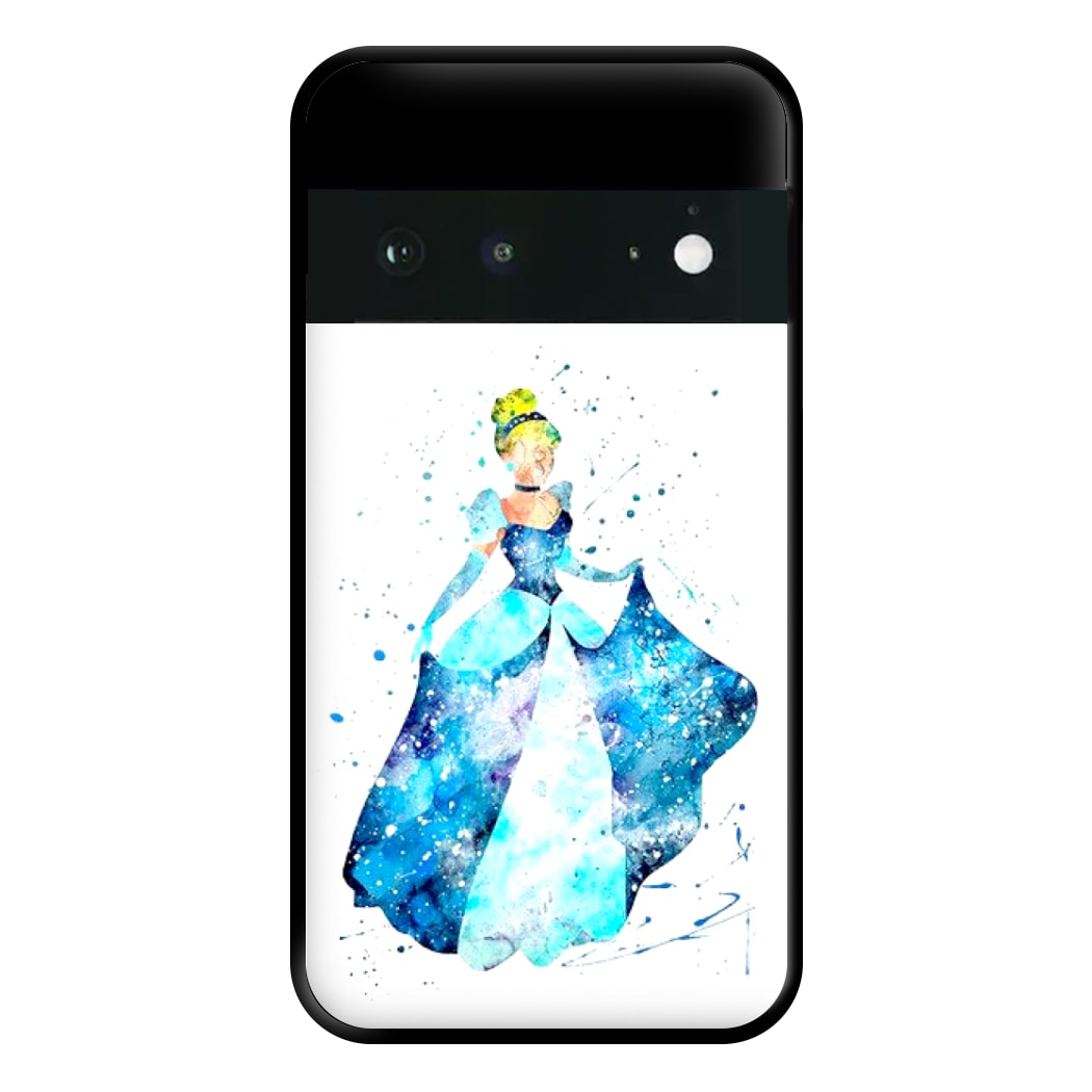 Watercolour Cinderella Fairytale Phone Case for Google Pixel 6a