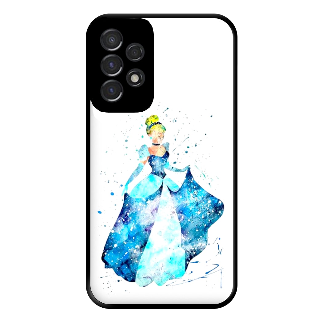 Watercolour Cinderella Fairytale Phone Case for Galaxy A53