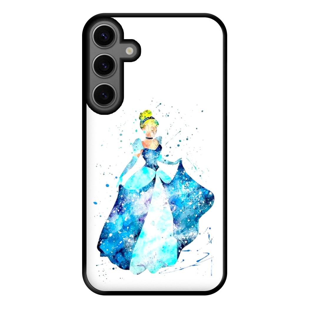 Watercolour Cinderella Fairytale Phone Case for Galaxy S23FE