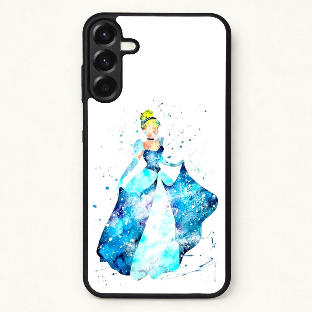 Watercolour Cinderella Fairytale Phone Case for Galaxy A37