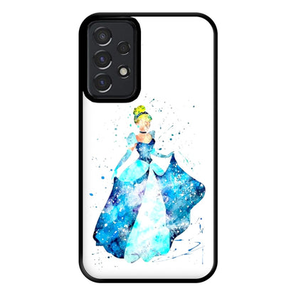 Watercolour Cinderella Fairytale Phone Case for Galaxy A52 / A52s