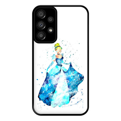 Watercolour Cinderella Fairytale Phone Case for Galaxy A33