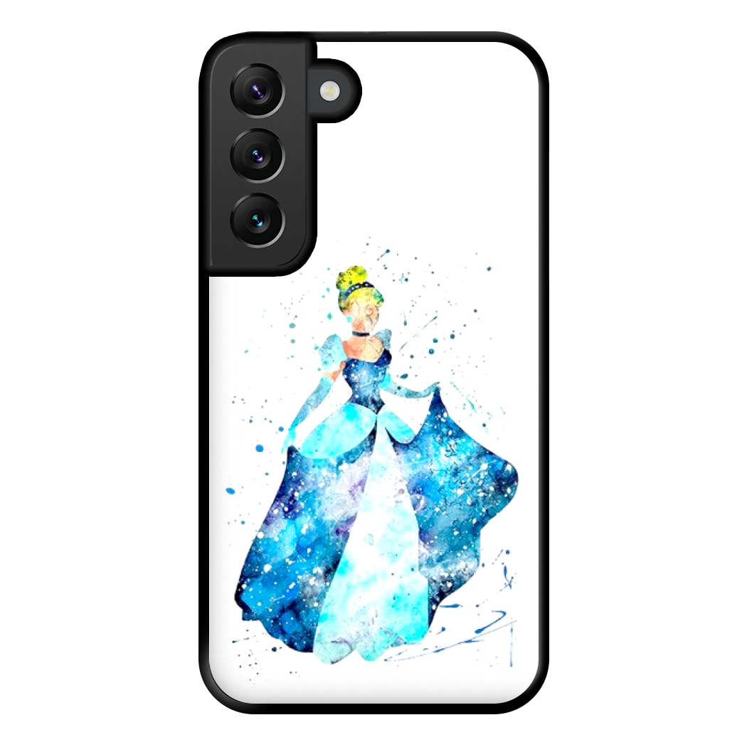 Watercolour Cinderella Fairytale Phone Case for Galaxy S22 Plus