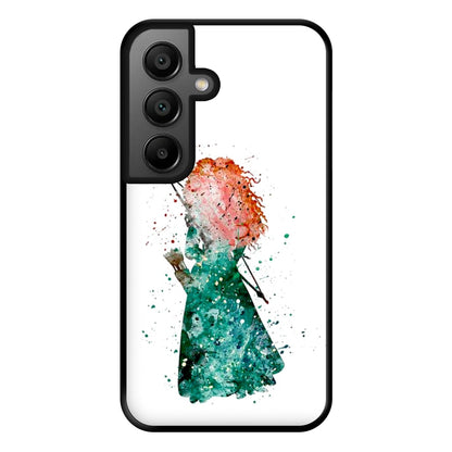 Watercolour Princess Merida Brave Fairytale Phone Case for Google Pixel 8