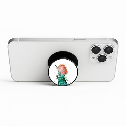 Watercolour Princess Merida Brave Fairytale Phone Stand