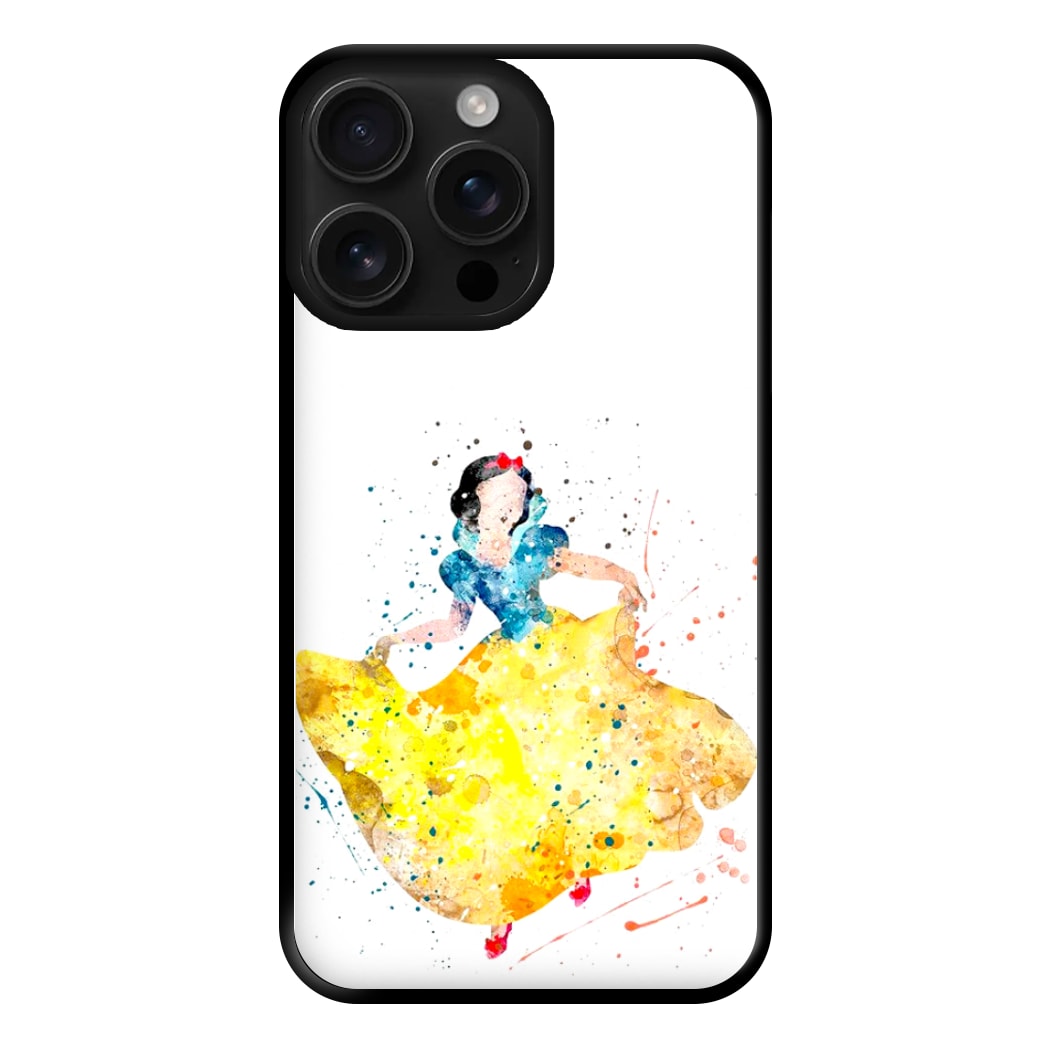 Watercolour Snow White Fairytale Phone Case