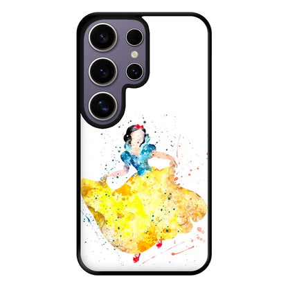 Watercolour Snow White Fairytale Phone Case for Galaxy S25 Ultra