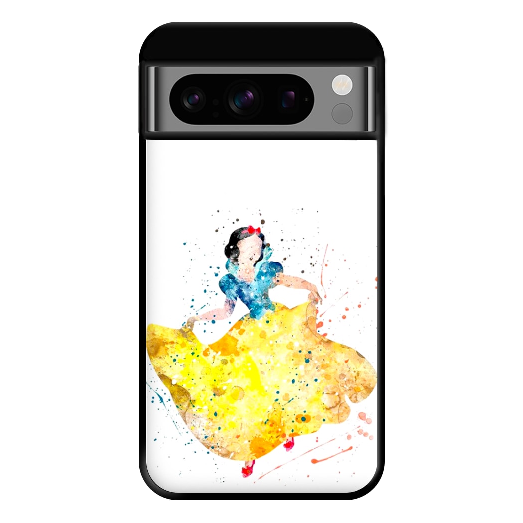 Watercolour Snow White Fairytale Phone Case for Google Pixel 8 Pro